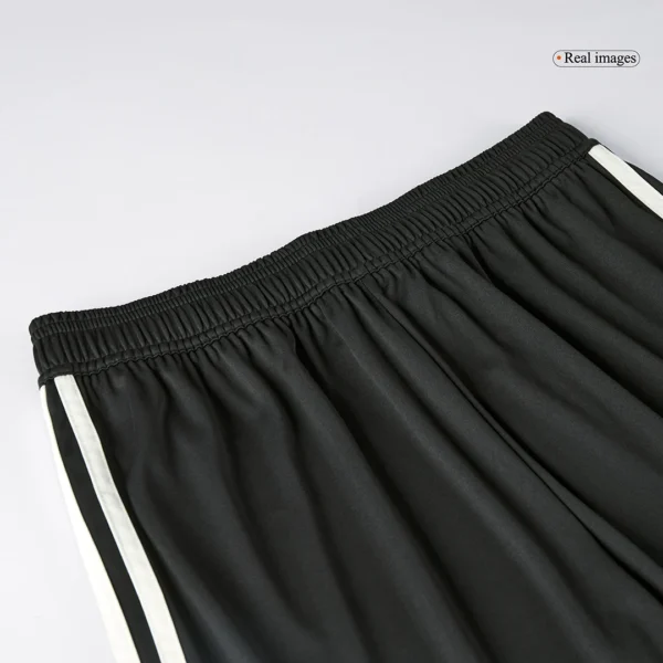 Manchester United Third Away Soccer Shorts – Fan Version – badge and fabric details