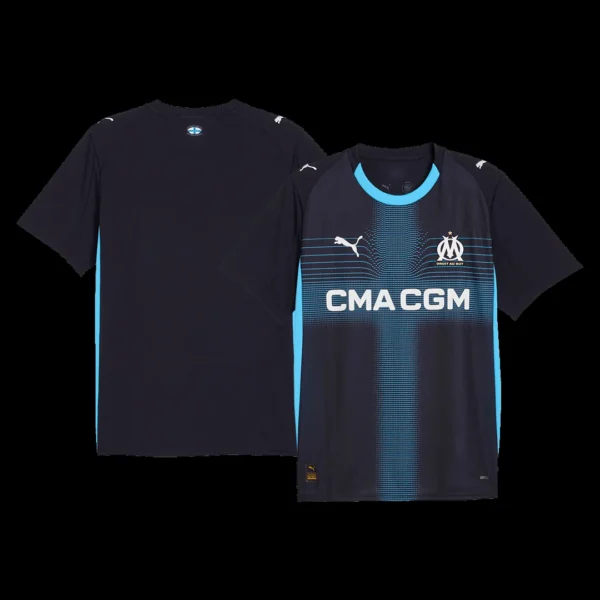 Marseille Away Soccer Jersey 2025/26 – Fan Version – jersey details