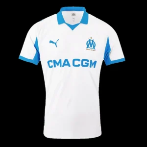 Marseille Home Soccer Jersey 2025/26 – Player Version – front view