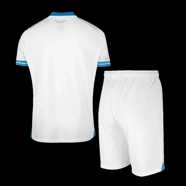 Marseille Home Soccer Kit – Jersey + Shorts 2023/24 – Fan Version – back view