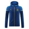 Marseille Hoodie Training Kit (Jacket+Pants) 2023/24 – badge and fabric details