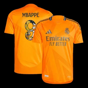 MBAPPÉ #9 Real Madrid Away Soccer Jersey Player Version – front view