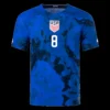 McKENNIE #8 USA Away Soccer Jersey 2022 – Player Version – back view