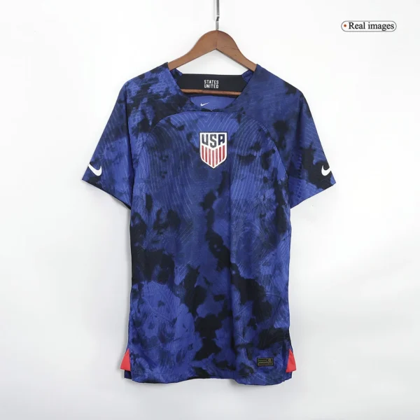 McKENNIE #8 USA Away Soccer Jersey 2022 – Player Version – jersey details