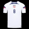 McKENNIE #8 USA Home Soccer Jersey 2022 – Player Version – back view