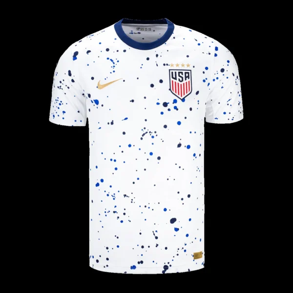 Men’s USWNT Women’s World Cup Home Soccer Jersey 2023 – Fan Version – front view