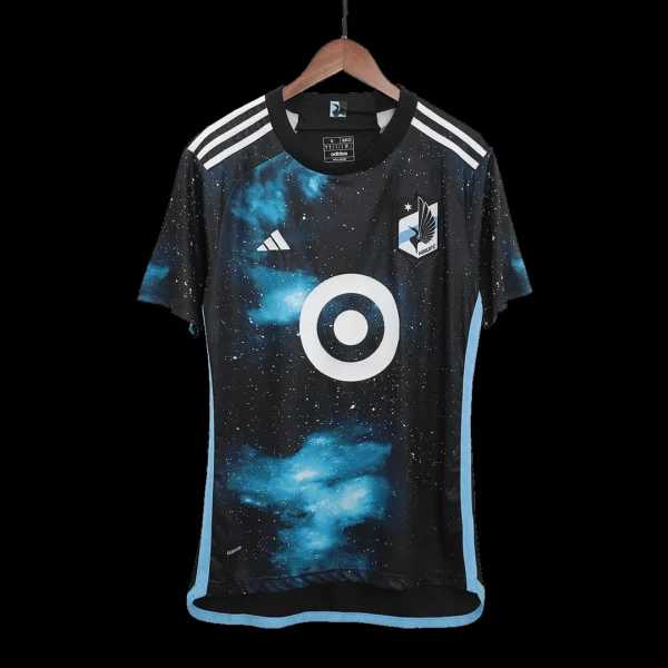 Minnesota United FC Starry Night Home Soccer Jersey – Fan Version – jersey details