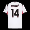 MODRIĆ #14 AC Milan Away Soccer Jersey 2025/26 – Fan Version – jersey details