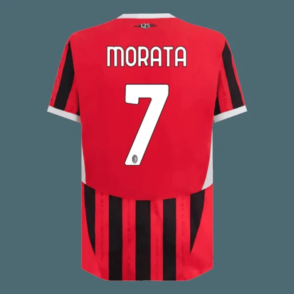 morata-7-ac-milan-home-soccer-jersey-player-version-03 MORATA #7 AC Milan Home Soccer Jersey β Player Version β jersey details
