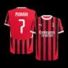 MORATA #7 AC Milan Home Soccer Jersey – UCL – Player Version – front view