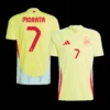 MORATA #7 Spain Away Soccer Jersey Euro – Fan Version – front view