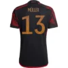 MÜLLER #13 Germany Away Soccer Jersey 2022 – Fan Version – front view