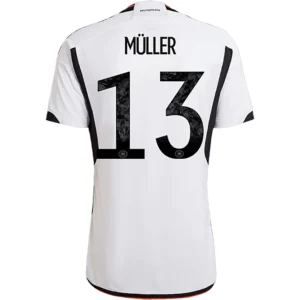 MÜLLER #13 Germany Home Soccer Jersey 2022 – Fan Version – front view