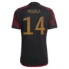 MUSIALA #14 Germany Away Soccer Jersey 2022 – Fan Version – front view