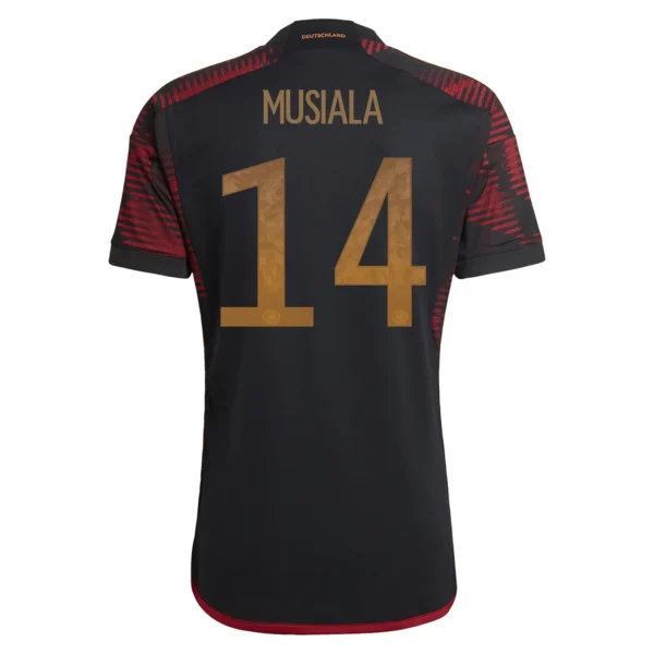 MUSIALA #14 Germany Away Soccer Jersey 2022 – Fan Version – front view