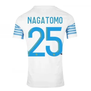 NAGATOMO #25 Marseille Home Soccer Jersey 2021/22 – Fan Version – front view