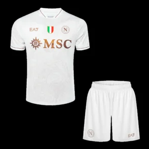 Napoli Away Soccer Kit – Jersey + Shorts 2025/26 – Fan Version – front view
