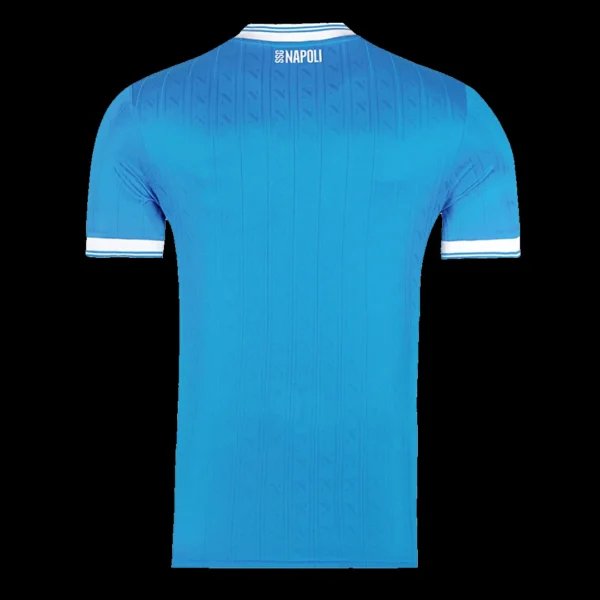 Napoli Home Soccer Jersey 2025/26 – Player Version – back view