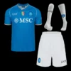 Napoli Home Soccer Jersey Kit(Jersey+Shorts+Socks) 2023/24 – Fan Version – front view