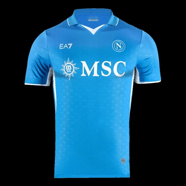 Napoli Home Soccer Jersey – Player Version – front view