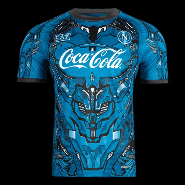 Napoli Pre-Match Soccer Jersey 2025/26 – Fan Version – front view