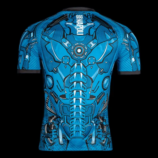 Napoli Pre-Match Soccer Jersey 2025/26 – Fan Version – back view