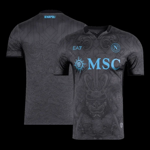 Napoli Third Away Soccer Jersey – Player Version – back view