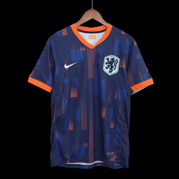 Netherlands Away Soccer Kit – Jersey + Shorts Euro – Fan Version – jersey details