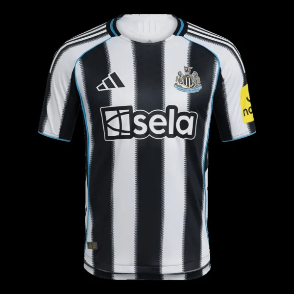 Newcastle United Home Soccer Jersey 2025/26 – Player Version – front view