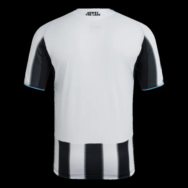 Newcastle United Home Soccer Jersey 2025/26 – Player Version – back view