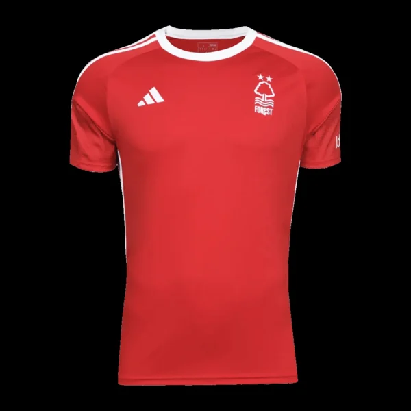 Nottingham Forest Home Soccer Jersey 2023/24 – Fan Version – front view