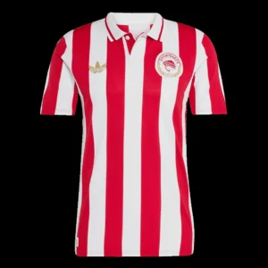 Olympiakos 100th Anniversary Soccer Jersey – Fan Version – front view