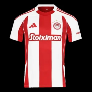 olympiakos-home-soccer-jersey-2025-26-fan-version-01 Olympiakos Home Soccer Jersey 2025/26 โ Fan Version โ front view