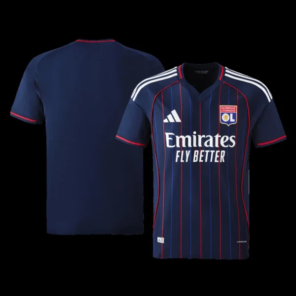 Olympique Lyonnais Away Soccer Jersey 2025/26 – Player Version – jersey details