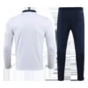 Olympique Lyonnais Zipper Sweatshirt Kit(Top+Pants) 2021/22 – Fan Version – back view