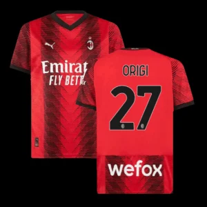 origi-27-ac-milan-home-soccer-jersey-2023-24-fan-version-499799-01 ORIGI #27 AC Milan Home Soccer Jersey 2023/24 โ Fan Version โ front view