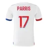 PARRIS #17 Olympique Lyonnais Home Soccer Jersey 2020/21 – Fan Version – back view
