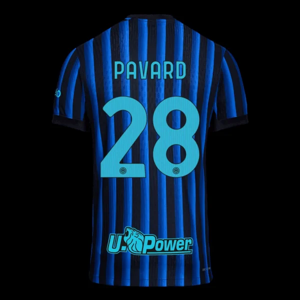 PAVARD #28 Inter Milan Home Soccer Jersey 2025/26 – Player Version – jersey details