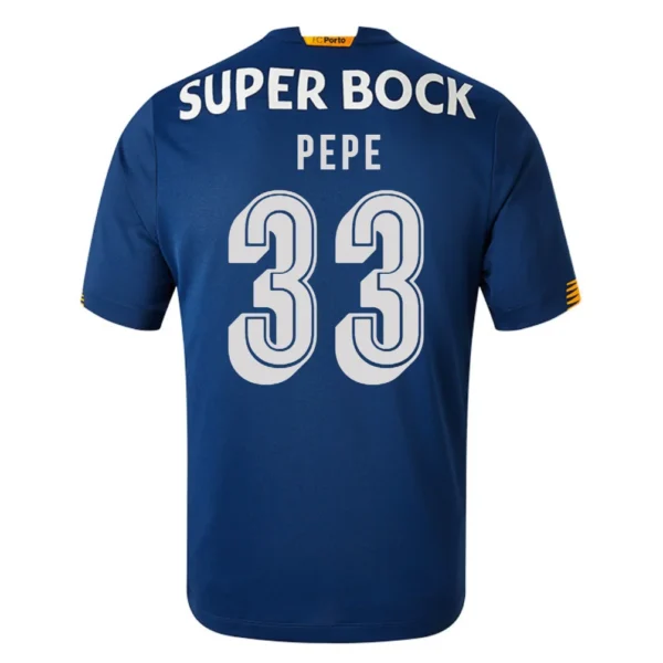 PEPE #33 FC Porto Away Soccer Jersey 2020/21 – Fan Version – back view