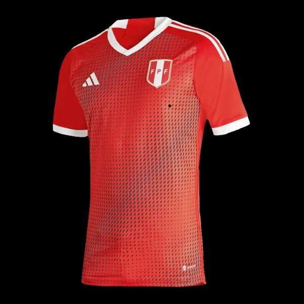 Peru Away Soccer Jersey 2023 – Fan Version – front view