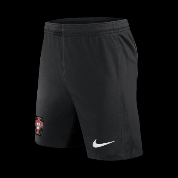 Portugal Away Soccer Shorts Euro – Fan Version – front view