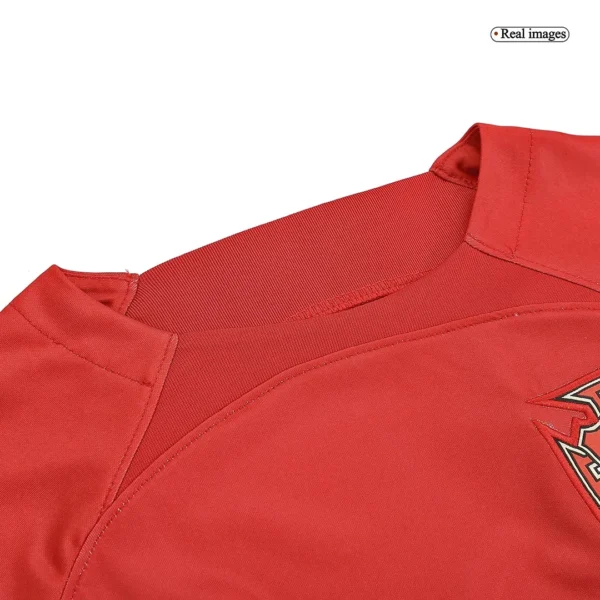 Portugal Home Long Sleeve Soccer Jersey 2022 – Fan Version – jersey details