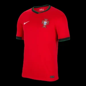 Portugal Home Soccer Jersey Euro – Fan Version – front view