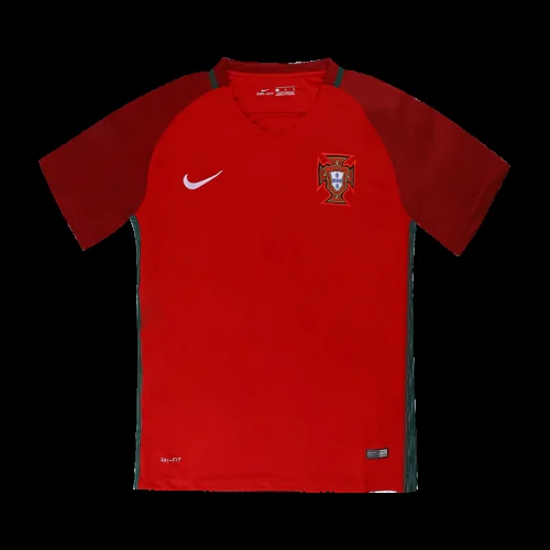 Portugal Home Soccer Kit – Jersey + Shorts 2020 – Fan Version – front view