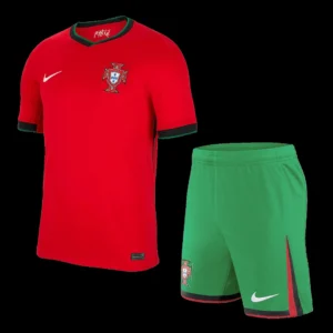 portugal-home-soccer-kit-jersey-shorts-euro-fan-version-01 Portugal Home Soccer Kit โ Jersey + Shorts Euro โ Fan Version โ front view