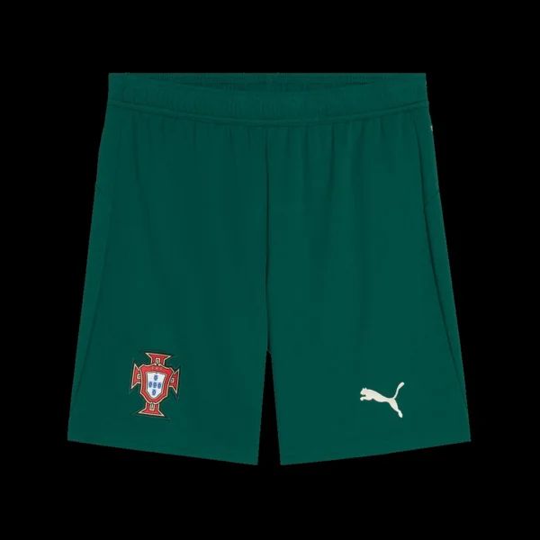 Portugal Home Soccer Shorts 2025 – Fan Version – front view