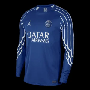 PSG Fourth Away Long Sleeve Soccer Jersey – Fan Version – front view