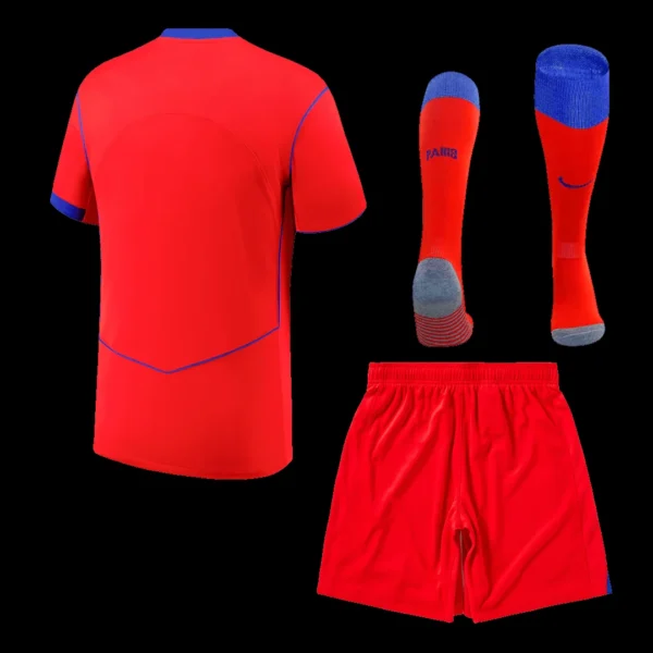 PSG Third Away Soccer Jersey Kit(Jersey+Shorts+Socks) 2025/26 – Fan Version – back view