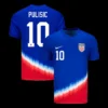 PULISIC #10 USA Away Soccer Jersey Copa America – Fan Version – front view