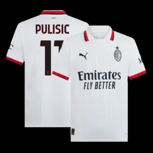 PULISIC #11 AC Milan Away Soccer Jersey – Fan Version – front view